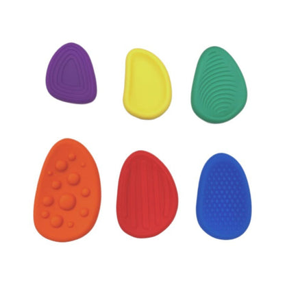 Children's Sensory Stone Stress Relief Toy – Soft Silicone Texture