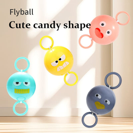 Glowing Whistle Flying Ball – Children's Finger Exercise Whistle Ball