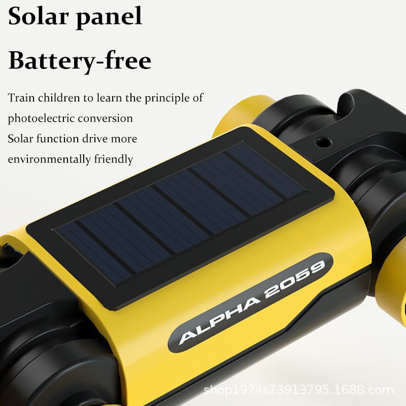 Solar-Powered Robotic Dog Toy for Kids – DIY Educational Assembly Toy