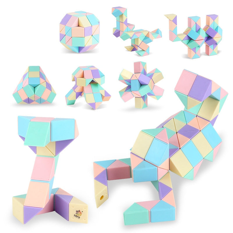 Macaron Versatile Magic Ruler - Fun and Creative Toy for Kids