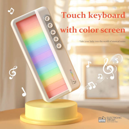 Multifunctional Electronic Keyboard Pocket Instrument with Rainbow Lights