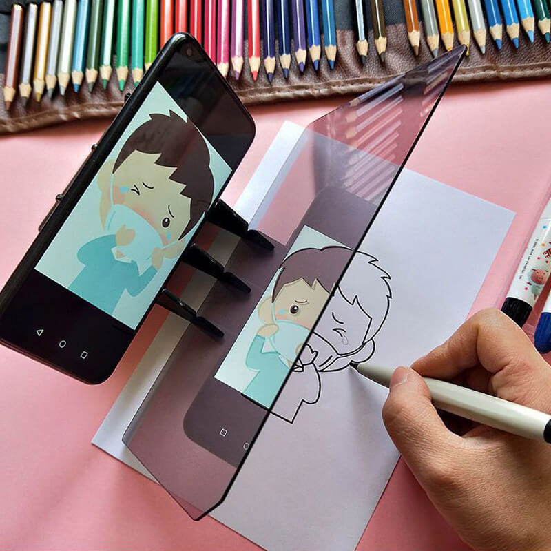 Tracing Drawing Board, Compatible With Both Smartphones And Tablets