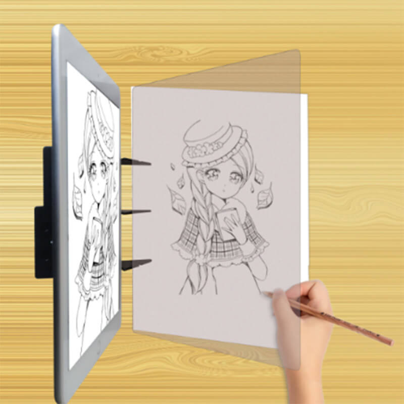 Tracing Drawing Board, Compatible With Both Smartphones And Tablets