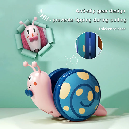 Leash-pulled, Colorful, Glowing, And Musical Electric Snail
