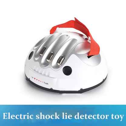 Desktop Stress Relief Mini Electric Shock Lie Detector Party Prank Finger Device