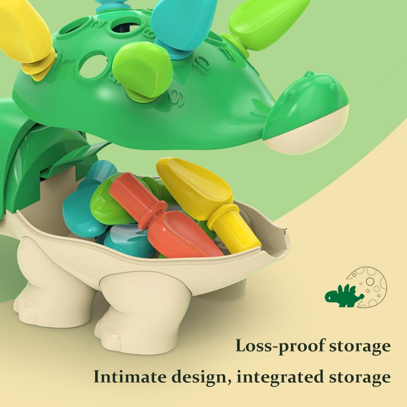 Baby fine motor skills training toy for color and number recognition