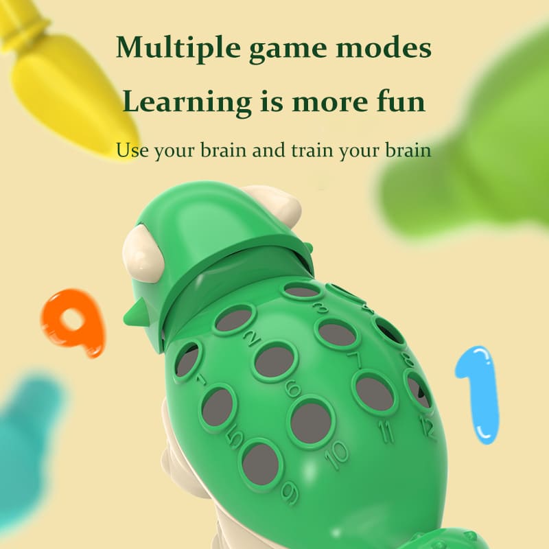 Baby fine motor skills training toy for color and number recognition