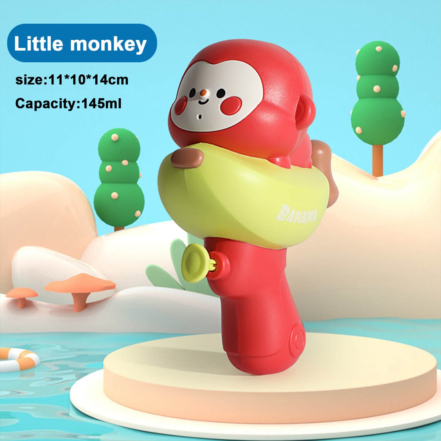 Cute Animal Fun Pressurized Water Gun