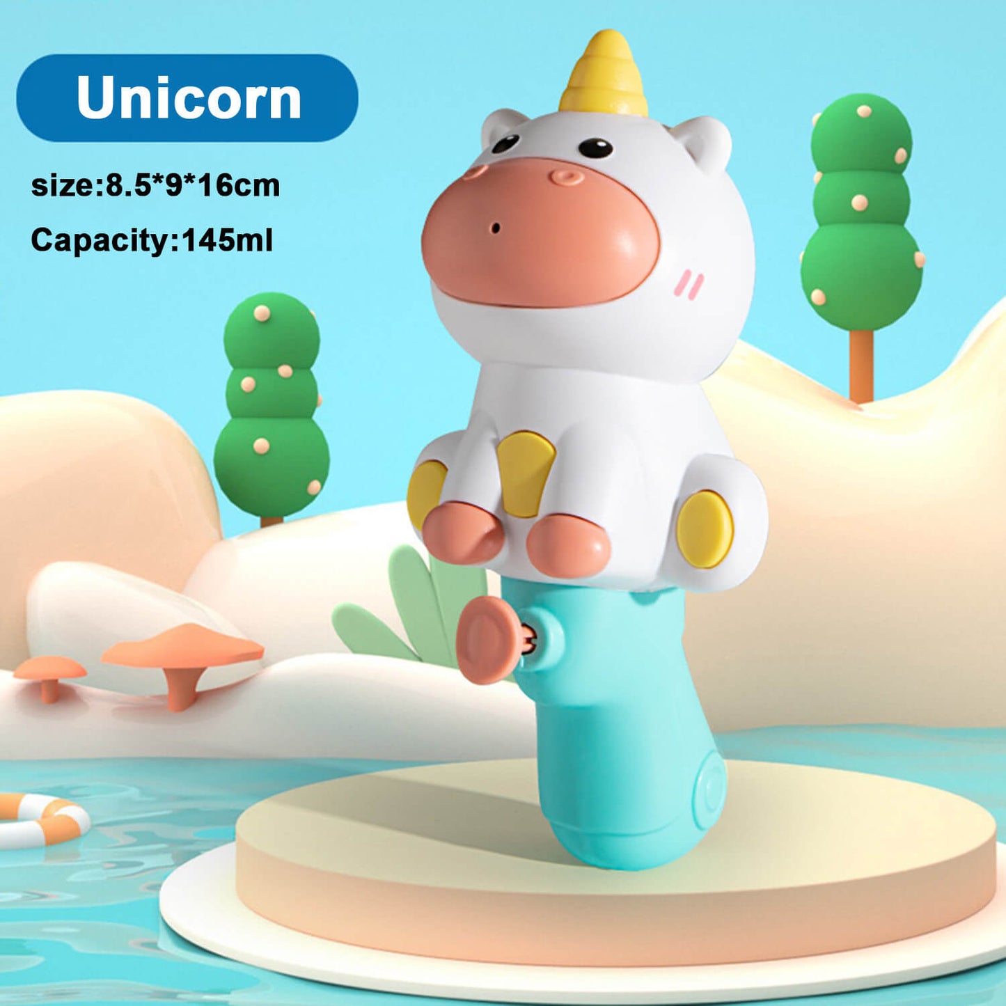 Cute Animal Fun Pressurized Water Gun