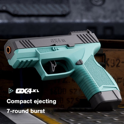 Compact Burst Fire Ejecting Toy Gun, Macaron-Style Soft Dart Blaster for Kids