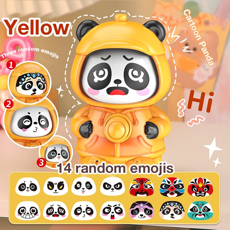 Face-Changing Panda Doll Toy - Unique Transforming Figurine Series