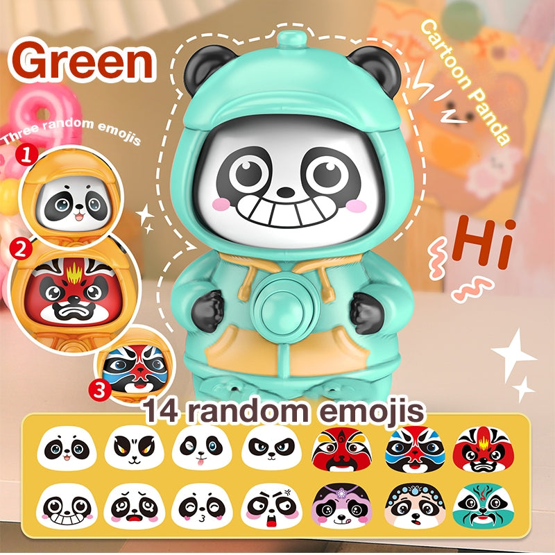 Face-Changing Panda Doll Toy - Unique Transforming Figurine Series