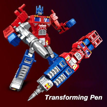 Transforming Ballpoint Pen, 2-in-1 Toy and Stationery for Kids, Write and Transform