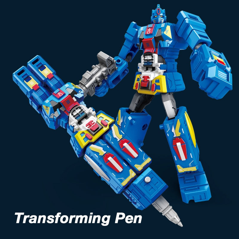 Transforming Ballpoint Pen, 2-in-1 Toy and Stationery for Kids, Write and Transform