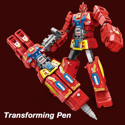 Transforming Ballpoint Pen, 2-in-1 Toy and Stationery for Kids, Write and Transform