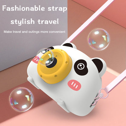 New Model Fully Automatic Kids Cartoon Bubble Camera Toy