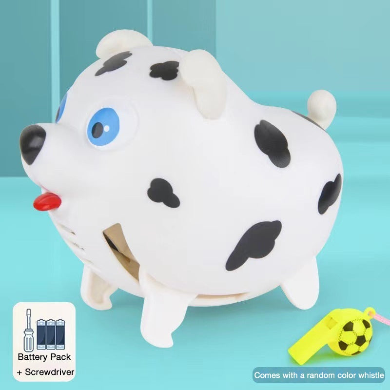 Whistle-Activated Puppy Toy, Unique Interactive Animal Toy with Sound and Light