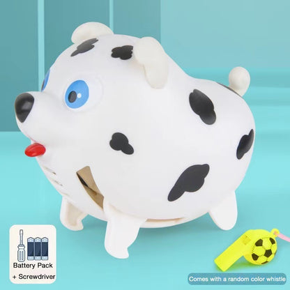 Whistle-Activated Puppy Toy, Unique Interactive Animal Toy with Sound and Light