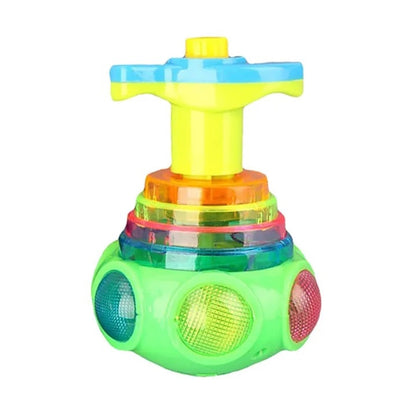 Music Gyro Kids Toy，With Colorful Light For Children