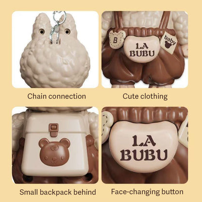 Face-changing Doll Pendant Trendy Gift Keychain Decompression Creative Ornaments