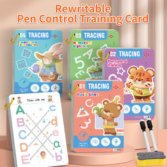 Rewritable Pen Control Training Card