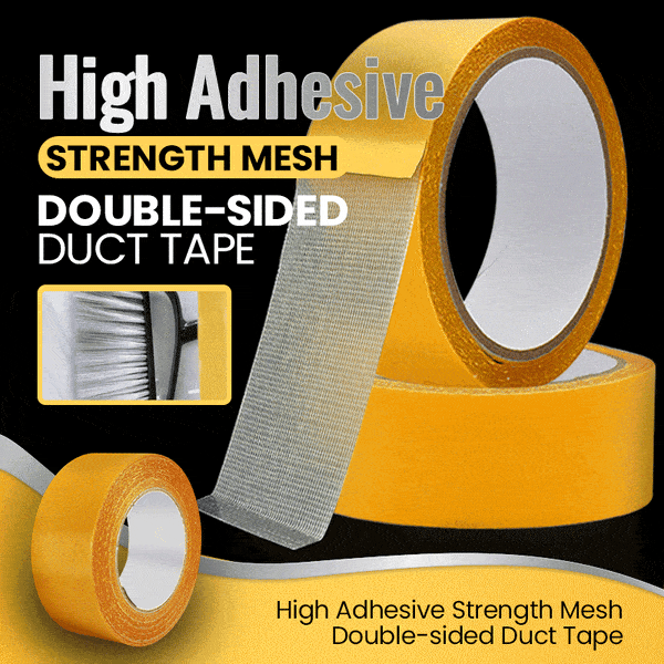 Residue-Free Easy-Tear Double-Sided Mesh Cloth Tape