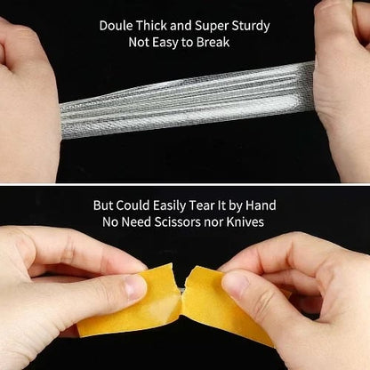 Residue-Free Easy-Tear Double-Sided Mesh Cloth Tape