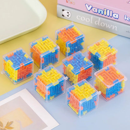3D Cube Maze Puzzle – Six-Sided Challenge Game