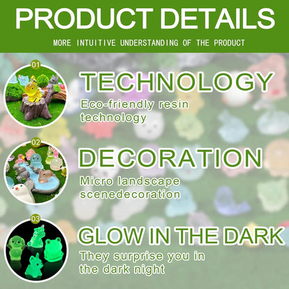 Surprise Blind Bags- Mini Glow in The Dark Animal Resin Models