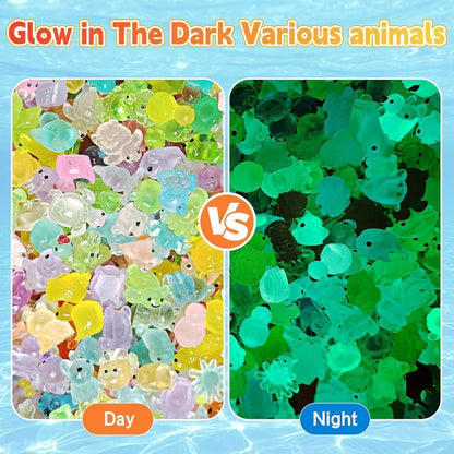 Surprise Blind Bags- Mini Glow in The Dark Animal Resin Models