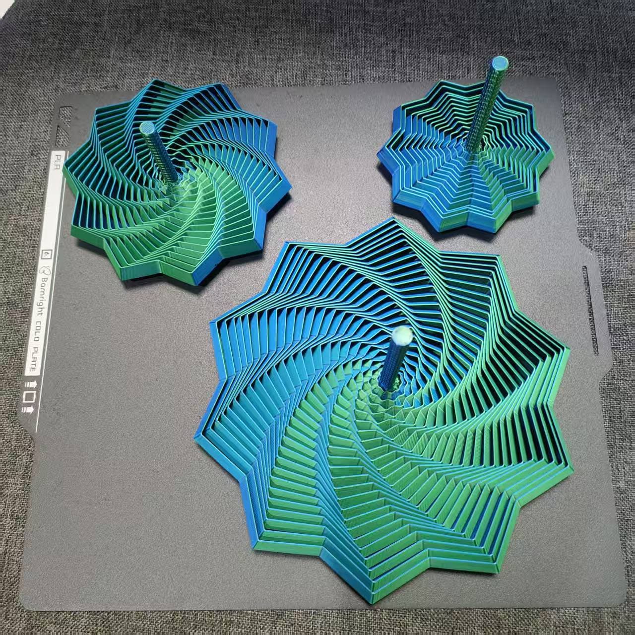 3D Printed Handheld Star Sensory Fidget Toy