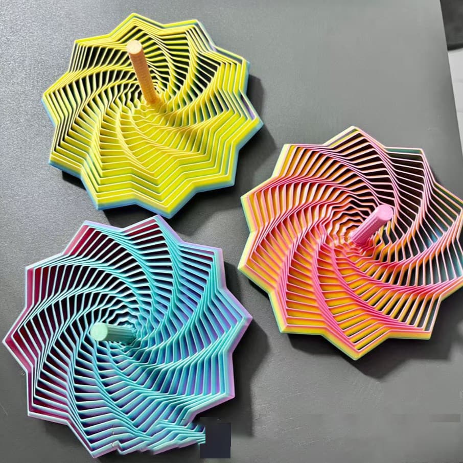 3D Printed Handheld Star Sensory Fidget Toy