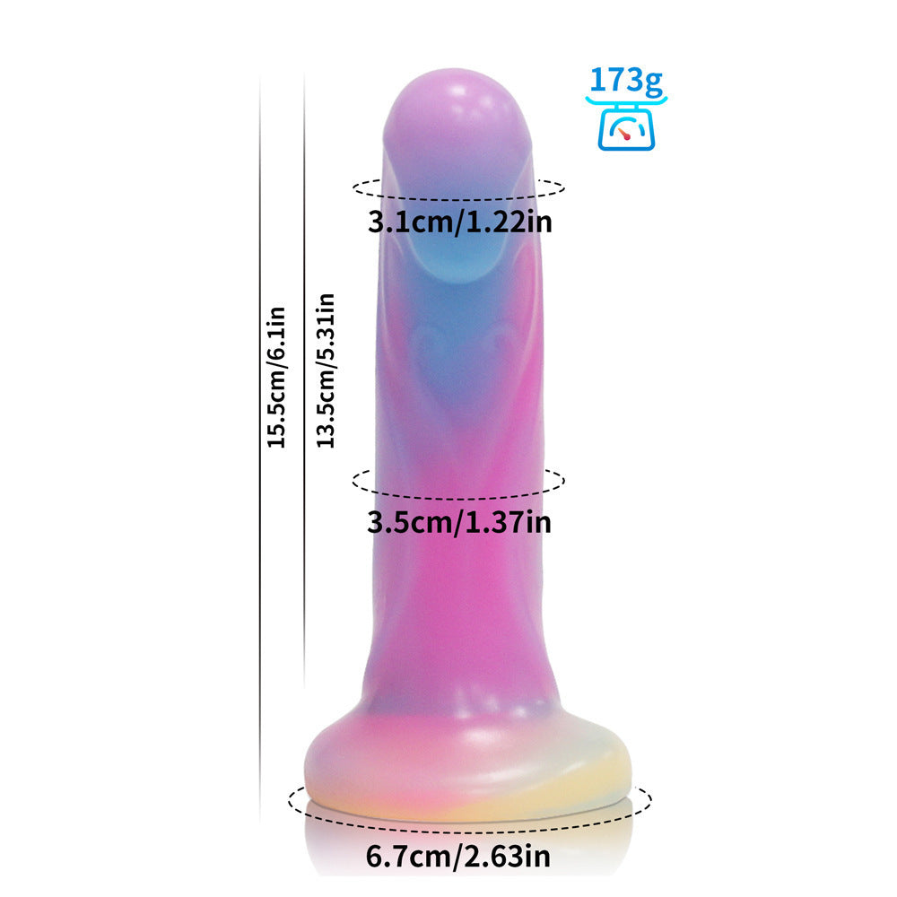Glow-in-the-Dark Alien Silicone Decorative Ornaments