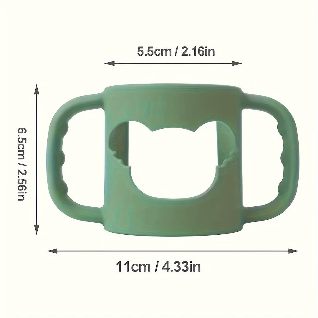 🍼 Soft Silicone Baby Bottle Handle for Easy Grip 👶✨