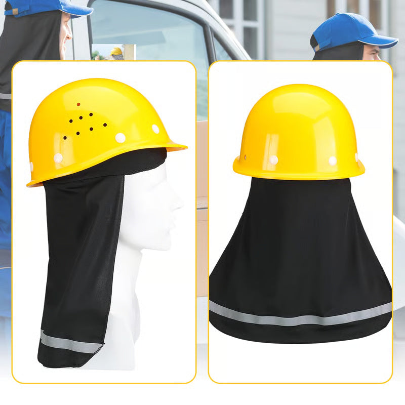 Reflective Cooling Skull Caps with Neck Sun Shade – UV Protection & Cooling for Cycling, Outdoor & Fishing