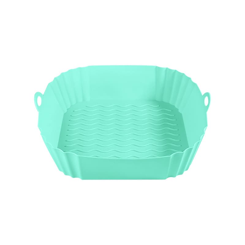 Silicone Air Fryer Basket Liner｜Reusable, Non-Stick & Easy Cleaning