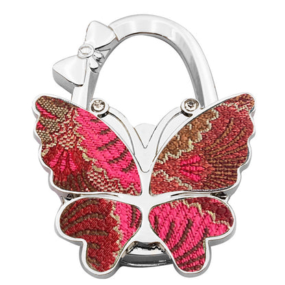 🦋✨ Sparkly Butterfly Foldable Handbag Hook – Cute Portable Non-Slip Purse Hanger for Girls, Travel & Restaurants