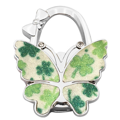 🦋✨ Sparkly Butterfly Foldable Handbag Hook – Cute Portable Non-Slip Purse Hanger for Girls, Travel & Restaurants