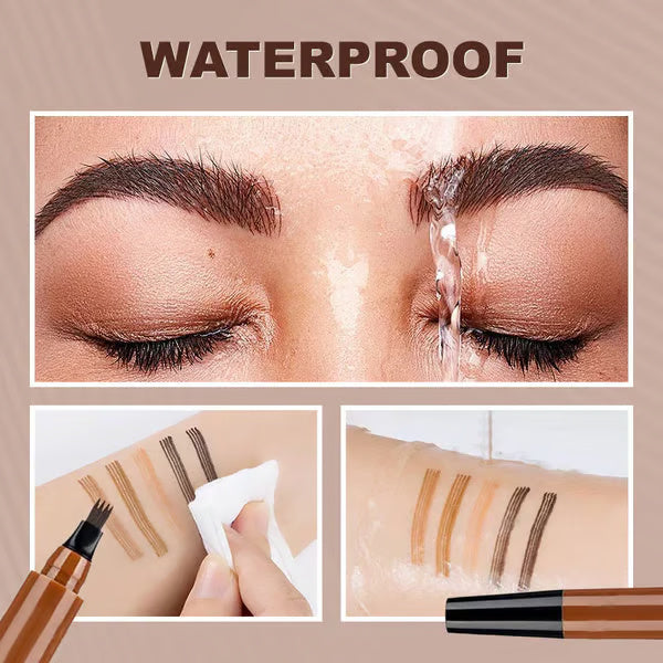 ✨Waterproof Four-tip Beard and Eyebrow Pen