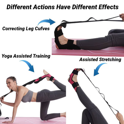 Professional Yoga Training Stretch Band — Stretch for Flexibility, Ankle Joint Support