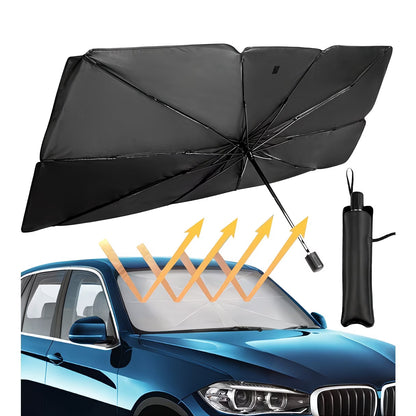 Foldable car sunshade