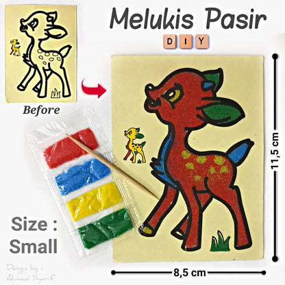 [10 PCS] Kids’ Creative DIY Sand Painting Kit