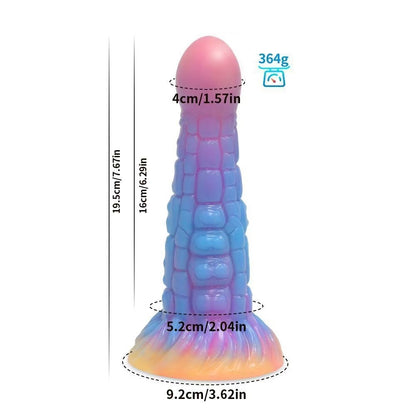 Glow-in-the-Dark Alien Silicone Decorative Ornaments