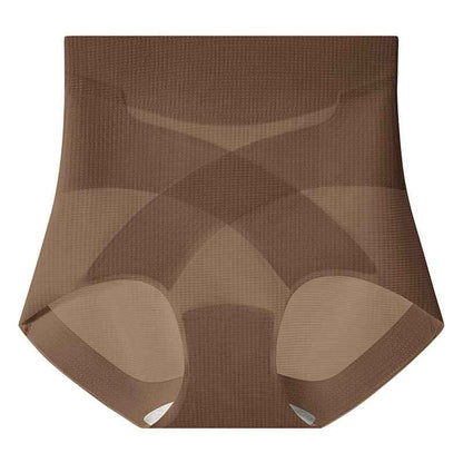 Ice Silk High Waist Tummy Control Shorts
