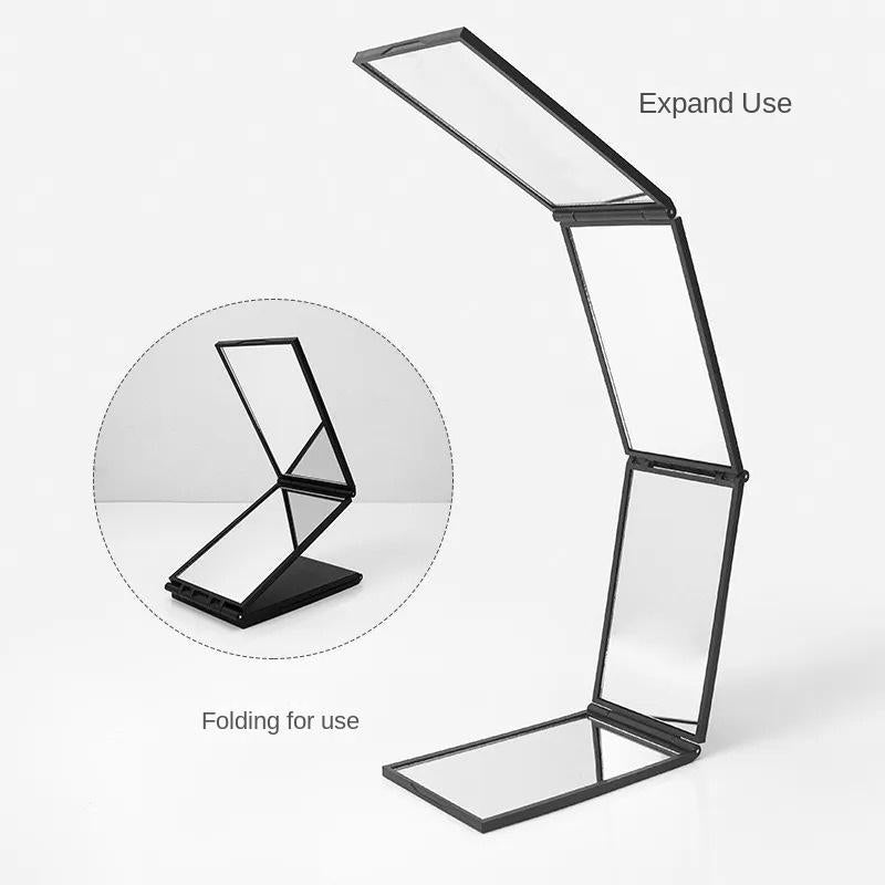 Ultra Clear Folding Four-View Mirror