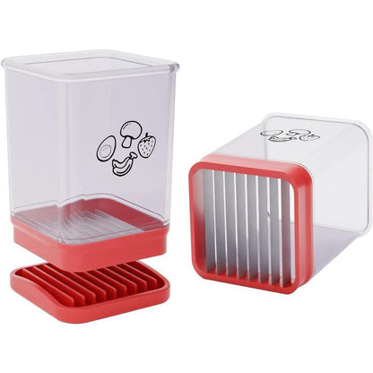 Quick-Cut Fruit Cup Slicer，Easy Fruit Prep Tool