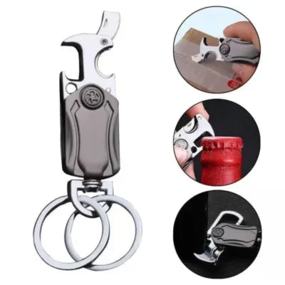 Multifunctional Keychain Corkscrew