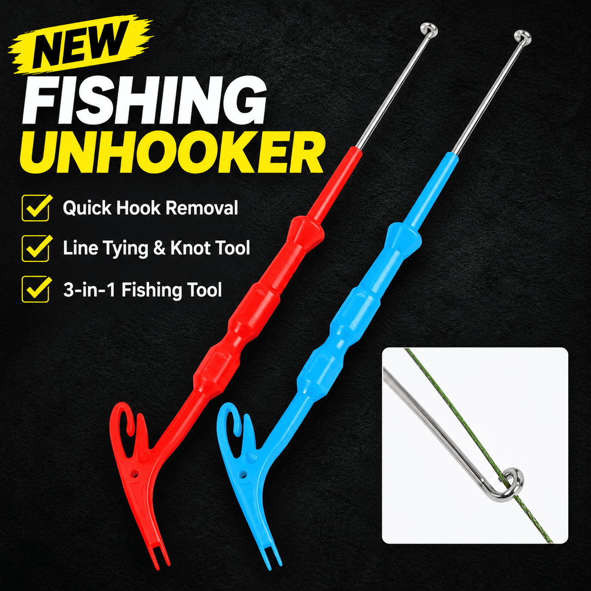 [5 PCS]3 In 1 Fishing Multi-Tool