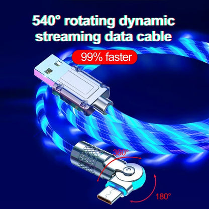 540° Rotating Streamer Data Cable