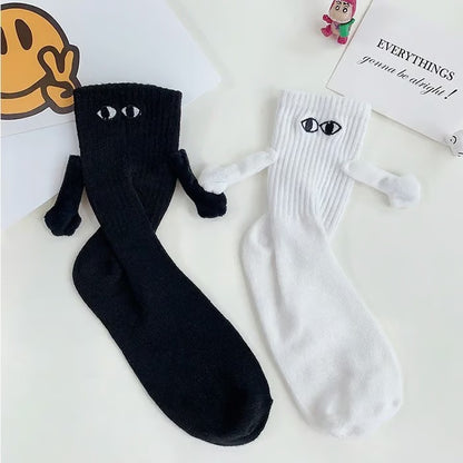 Buy 1 Free 1-Hand In Hand Socks Magnetic Holding Hands Socks